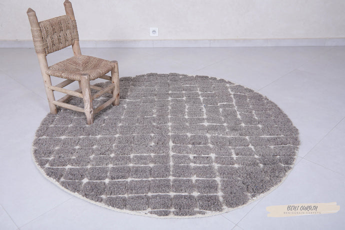 Moroccan Round rug - custom size rug - moroccan circle rug - round rug grid