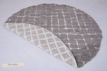 Moroccan Round rug - custom size rug - moroccan circle rug - round rug grid