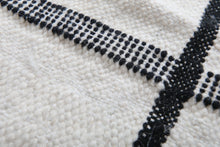 Berber rug flat woven - Handmade rug - Custom size rug