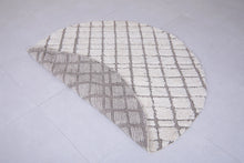 Moroccan Round rug - Custom size rug - moroccan circle rug - round rug grid