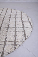 Moroccan Round rug - Custom size rug - moroccan circle rug - round rug grid