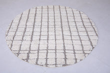 Moroccan Round rug - Custom size rug - moroccan circle rug - round rug grid