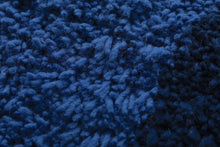 Custom handmade blue Moroccan round rug - Perfect for any room