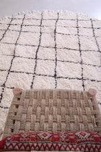 Handmade Moroccan Round rug - Beni ourain rug- custom round rug