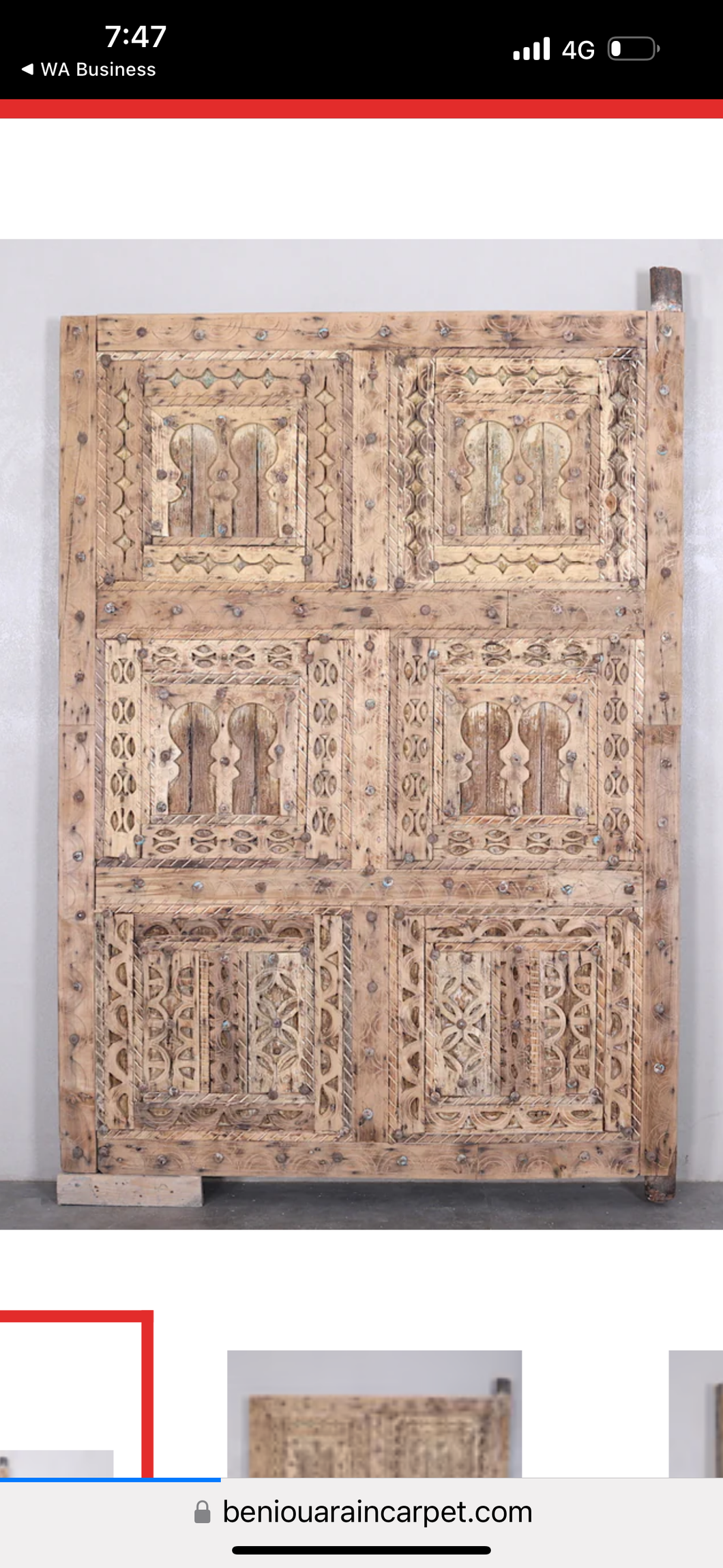 Moroccan old door