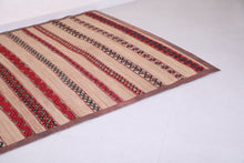 Moroccan Hassira rug handmade 6.2 FT X 8.2 FT
