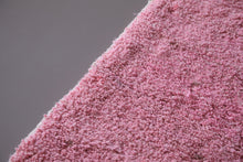 Moroccan Pink rug - All wool custom pink rug