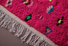 Custom colorful Moroccan rug - Berber handmade carpet