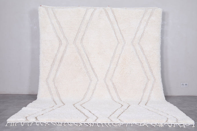 Luxurious Handmade Wool Rug - Custom Moroccan Beni Ourain Carpet