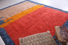 Moroccan azilal carpet - Colorful custom handmade rug