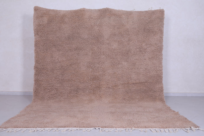 Custom Handmade Moroccan Rug - Solid Design for Elegant Spaces