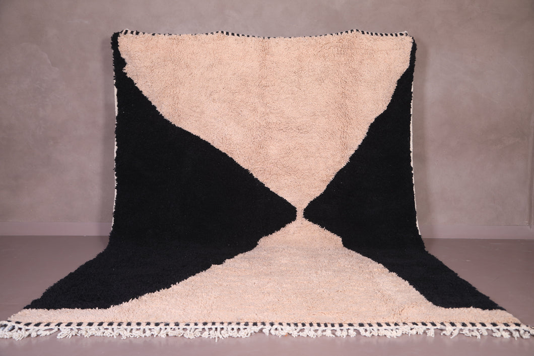 Moroccan berber rug - All wool contemporary carpet - Custom Rug