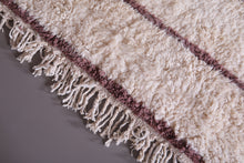 Custom striped Moroccan rug - Handmade Moroccan rug shag