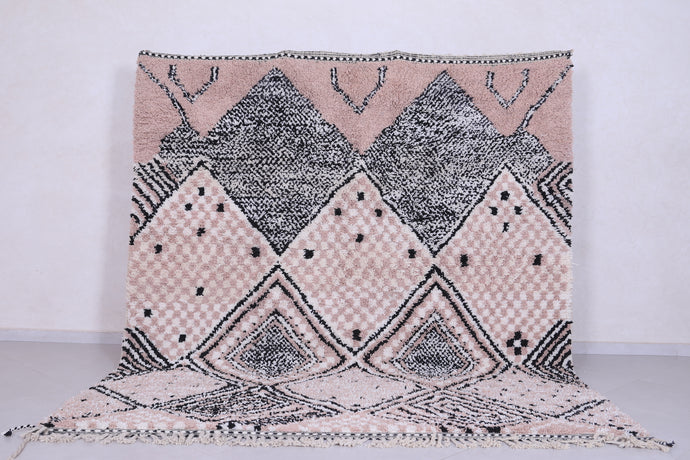 Custom Moroccan Berber Rug - Handmade Wool Rug with Geometric Patterns
