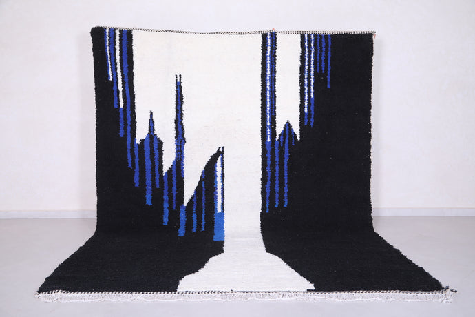 Modern Beni Ourain Rug – Handwoven Moroccan Berber Carpet