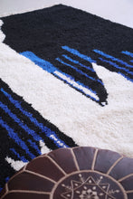 Conteomporary Beni ourain rug - Moroccan berber handmade carpet