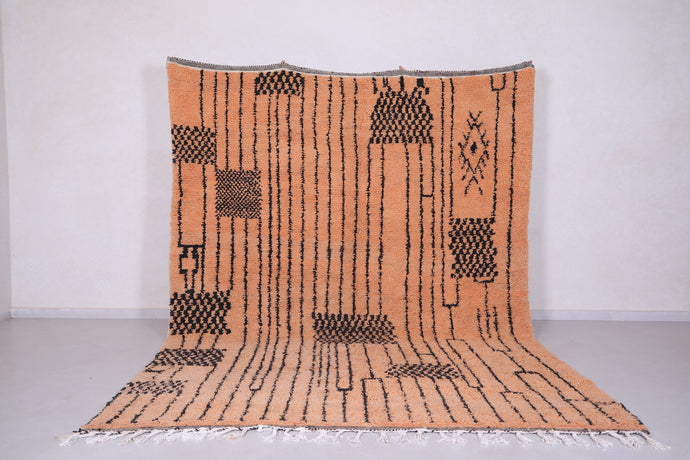 Geometric Azilal Rug - Handwoven Moroccan Wool Carpet