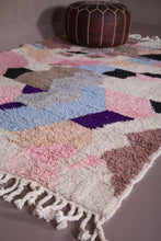 Azilal Moroccan colorful rug - Handmade berber wool rug - Custom Rug
