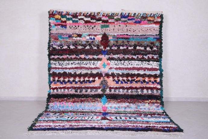 Handmade Berber Azilal Rug - Custom Moroccan Wool Carpet | Vibrant Design