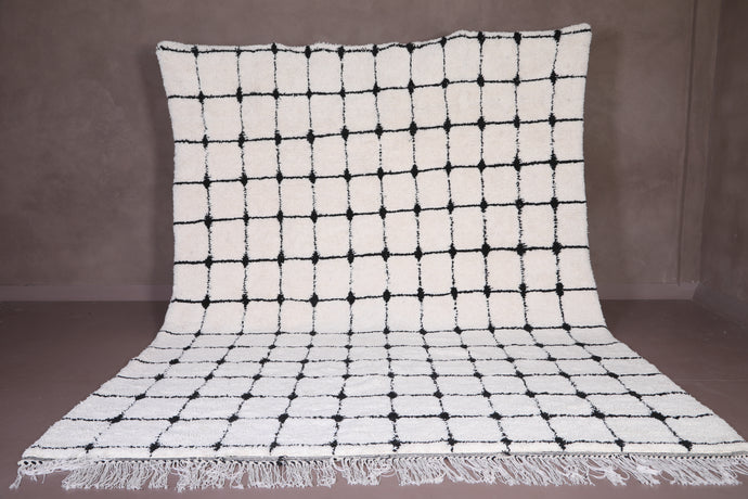 Moroccan Berber Rug - Beni Ourain Handmade Carpet - Custom Rug
