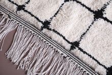 Moroccan berber rug - Beni ourain handmade carpet - Custom Rug