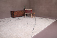 Moroccan berber carpet - Beni ourain custom rug