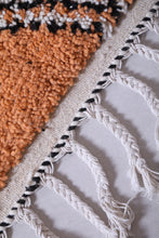 Custom brown azilal rug - Moroccan custom carpet