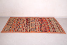 Handwoven & Classic African Red Mat (6.1ft x 8.5ft)