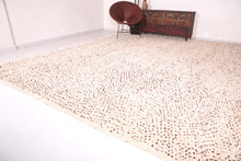 All Wool Beni ourain rug - Custom berber carpet - Moroccan rug Dots