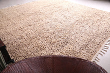 All Wool Beni ourain rug - Custom berber carpet - Moroccan rug Dots