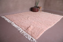 Moroccan azilal carpet - Berber peach pink custom rug - Custom Rug