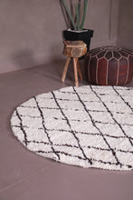 Custom rug Round - Moroccan handmade berber rug