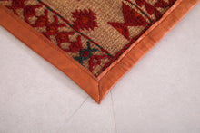 Moroccan Hassira Mat - 3.4 x 5.5 ft | Authentic Handwoven Rug