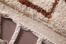 Handmade berber carpet - Beni ourain moroccan rug - Custom Rug