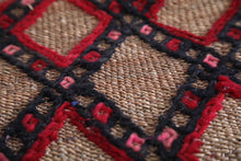 Moroccan Straw Mat( 2.7ft x 3.8ft)