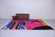 Colorful Berber rug - Custom handmade Moroccan rug shag