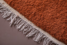 Custom berber orange rug - Berber handmade carpet