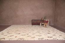 Beni ourain rug - Moroccan handmade rug - custom rug