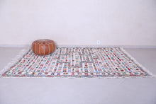 Moroccan colorful handwoven rug - Berber custom rug