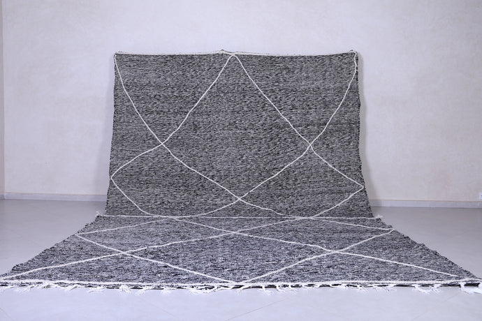Authentic Grey Custom Moroccan Shag Carpet