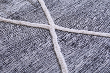 Handmade Berber rug gray - Custom Beni Ourain rug
