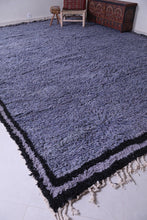 Bordered rug - Moroccan berber handmade carpet