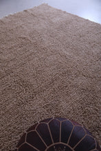 Custom solid Moroccan rug - Handmade Moroccan rug shag