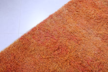 Moroccan azilal carpet - Orange custom handmade rug