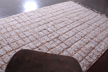 Moroccan grid rug - handmade custom carpet