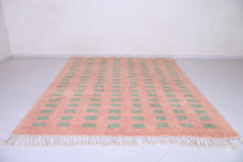 Moroccan peach rug - Hand knotted Moroccan Rug