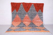 Moroccan handmade carpet - Berber colorful rug - Custom Rug