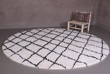 Custom Moroccan rug Round - Moroccan handmade rug