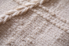 Porcelain White Moroccan Runner Rug - Handmade Berber Carpet