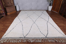 Custom beni ourain berber rug - Handmade atlas carpet